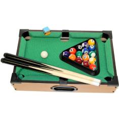 Imagem de Mini Mesa De Sinuca Bilhar Snooker Portátil Jogo Brinquedo