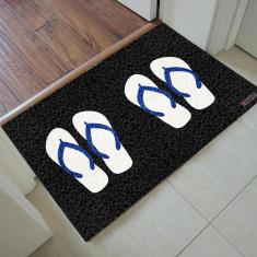 Imagem de Tapete Capacho Personalizado - Chinelos 2 Pares Masc 60x40