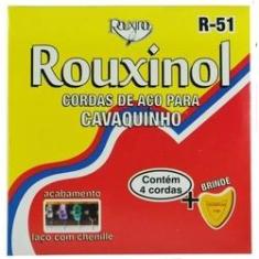 Imagem de Encordoamento Inox para Cavaquinho com Laço Chenilha - Rouxinol