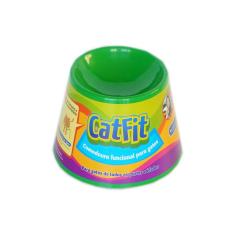 Imagem de Comedouro Funcional Cat Fit Verde Pet Games