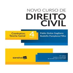 Imagem de Novo Curso de Direito Civil - Contratos Teoria Geral - Vol. 4 - Tomo I - 13ª Ed. 2017 - Pamplona Filho, Rodolfo;gagliano, Pablo Stolze; - 9788547214791