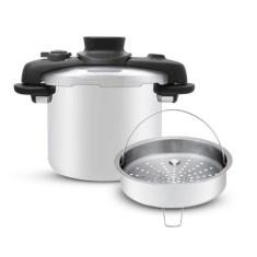 Imagem de Panela de Pressão 7L Tefal  Opti`Space Inox Fundo Triplo