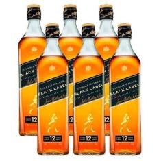 Imagem de Whisky Black Label 1L 6 Unidades Johnnie Walker