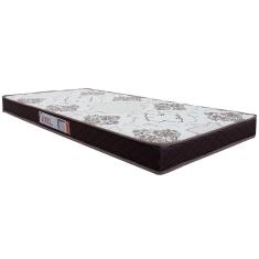 Imagem de Colchão Solteiro Hellen Taurus One Face Espuma D28 14x78x188 cm - Marrom/Branco