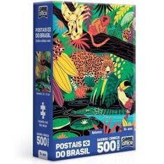 Imagem de Quebra Cabeca Postal Do Brasil Natureza 500 Pecas Nano Toyster