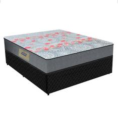 Imagem de Cama Box Casal D28 Supreme Gazin 188x138cm Cinza