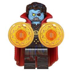 Imagem de Boneco Blocos De Montar Dr Estranho Zumbie Marvel Terror - Mega Block