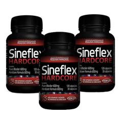 Imagem de Kit 3 Sineflex Hardcore (3X 150 Caps) - Power Supplements
