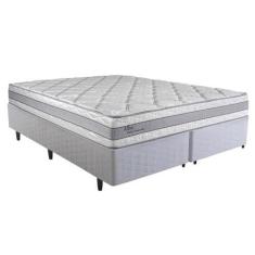 Imagem de Cama Box King Size Herval Alba, de Molas Ensacadas, 65x193x203 cm