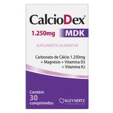 Imagem de Suplemento Alimentar Calciodex Mdk Com 30 Cpr - Kley Hertz