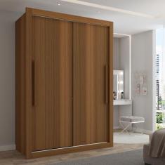 Imagem de Guarda-Roupa Solteiro Cardiff 2 Portas 2 Gavetas Cinamomo - Panorama Móveis