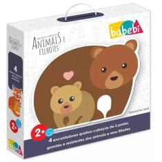 Imagem de QUEBRA-CABEÇA Animais e Filhotes Babebi 6021