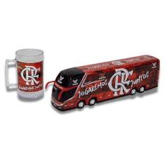 Imagem de Brinquedo Carrinho Em Miniatura Ônibus Do Flamengo + Caneca - Rodoviár