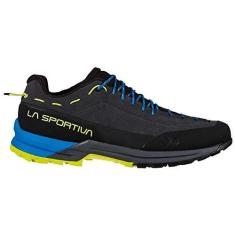 Imagem de La Sportiva Tênis masculino TX Guide de couro para caminhada, Carbono/Limão Punch, 45