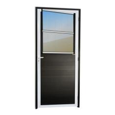 Imagem de Porta Lambril Com Grade Super 25 Vidro Reflex 210cm X 86cm Br