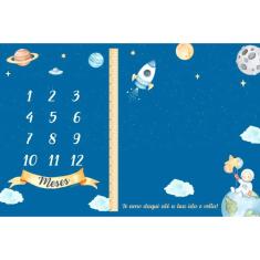 Imagem de Lençol Cenário Para Foto Mêsversário Espaço Minha Estrelinha