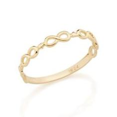 Imagem de Anel Rommanel Skinny Ring Infinitos e Corações 512730