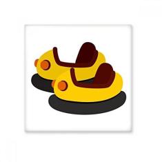 Imagem de Decalque brilhante de ejo de cerâmica para carro com ilustração de parque de diversões