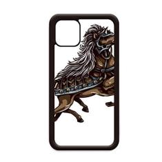Imagem de Capa protetora de cavalo de corrida Animal Art Grain para iPhone 11 Pro Max para Apple Mobile Case Shell