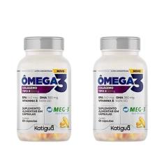 Imagem de Kit 2 Omega 3 Colageno Tipo 2 60 Capsulas - Katigua