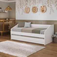 Imagem de Bicama Infantil/Juvenil 195 Cm Casatema Branco - Foscarini