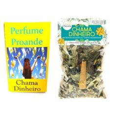 Imagem de Perfume Proande Chama Dinheiro Banho Atrair Prosperidade Kit - Sabat
