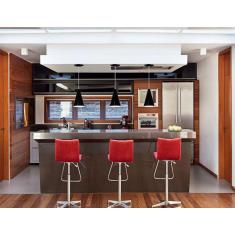 Imagem de Kit 03 Luminárias Pendente Cone Em Alumínio -  Fosco