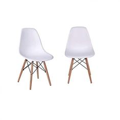 Imagem de Conjunto 2 Cadeiras Eames DKR Base Madeira OR Design 
