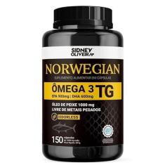 Imagem de Ômega 3 Norwegian TG Odorless 150 cápsulas Sidney Oliveira