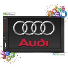 Imagem de Central Multimidia 2 Din Mp5 Carplay Android Auto Wifi Audi