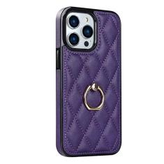 Imagem de Capa Ring Lightweight para iPhone 14 13 Mini 12 11 X XS XR Max SE 2022 8 7 6 6S Capa de couro, roxa, para iPhone 12 Pro