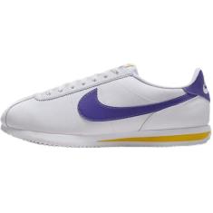 Imagem de Nike Tênis masculino Cortez (DM4044-106, branco/milho universitário/roxo universitário), Branco/Milho universitário/roxo universitário, 41