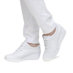 Imagem de Tênis Feminino Casual Sapatenis Confortável Farmácia Enfermagem Anatôm