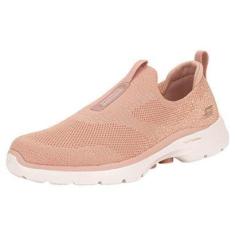 Imagem de Tênis Feminino Go Walk 6 Glimmering Skechers 124502-Feminino