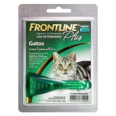 Imagem de Antipulgas e Carrapatos Frontline Plus para Gatos 3 Pipetas