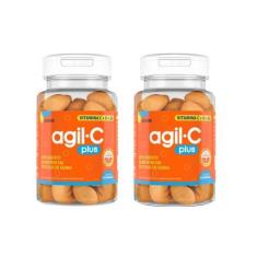 Imagem de Kit C2 Agil C Suplemento Alto Teor Vitamina C Goma  Pharlab