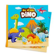 Imagem de Livro De Banho Infantil Leitura Eu Vi Um Dino Bs Toys