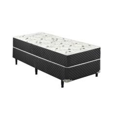 Imagem de Cama Box Conjugada Solteiro Espuma Semi-Ortopédica Nk Camas 55X88x188