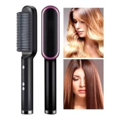Imagem de Escova 3 Em 1 Alisadora Secadora Profissional Cabelo Liso BRITÂNIA