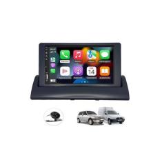 Imagem de Kit Multimídia Uno Fiorino 94 a 2013 Mold Preta 7 Pol CarPlay AndroidA