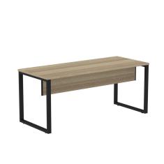 Imagem de Mesa Madeira 1700x700mm M1700/700p25tub Noce Naturalle/Preto