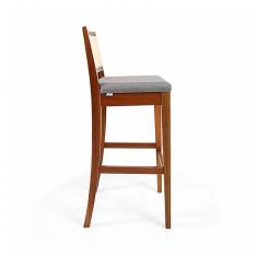 Imagem de Banqueta Quito Cinza e Amêndoa