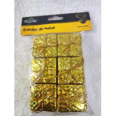 Imagem de Enfeite de Natal caixinha de presente 6 unds - Wincy Natal, 3