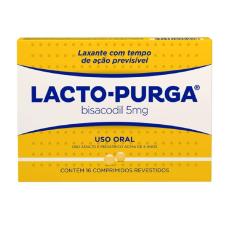 Imagem de Laxante Fitoterápico Lacto-Purga 5mg com 16 comprimidos 16 Comprimidos