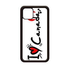 Imagem de Capa I Love Canada Word Flag Heart para iPhone 11 Pro Max para Apple Mobile Case Shell