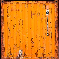 Imagem de Papel De Parede Industrial Container  E Laranja 6M