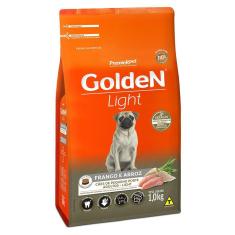 Imagem de Ração Seca PremieR Pet Golden Formula Cães Adultos Light Mini Bits Frango e Arroz - 1 Kg
