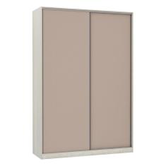 Imagem de Guarda-roupa 2 Portas De Correr 160Cm Crema Com Connect