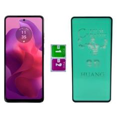 Imagem de Pelicula Ceramica 3D 5D 9D Curva Para Moto G04 - Mustangshop