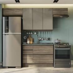 Imagem de Cozinha Completa Planejada 2,60mt 04 peças Linha Maxxi CJ14-108 Kappes